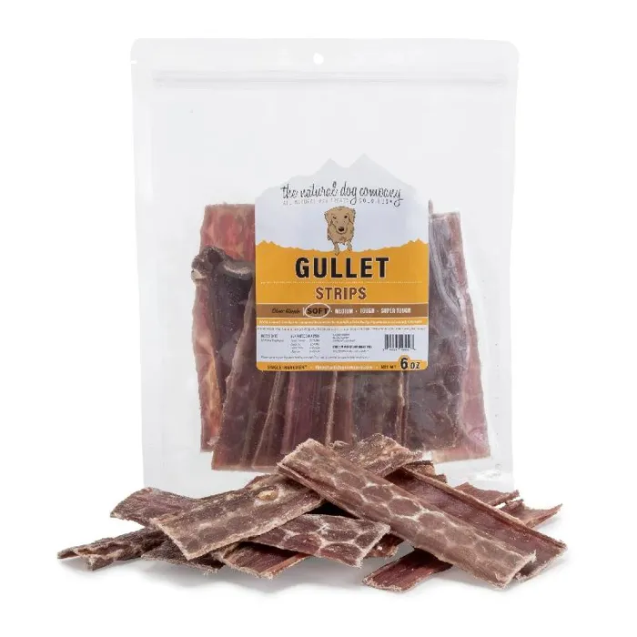Beef Gullet Strips 6-oz