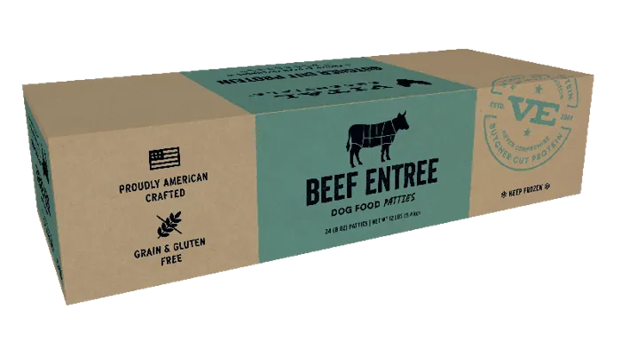 Frozen Beef Patties - 12lb Box