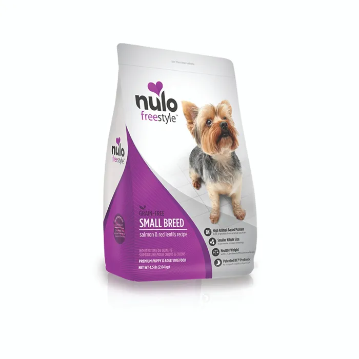 Freestyle Grain Free Small Breed Salmon & Red Lentil Dry Dog Food 4.5-lb
