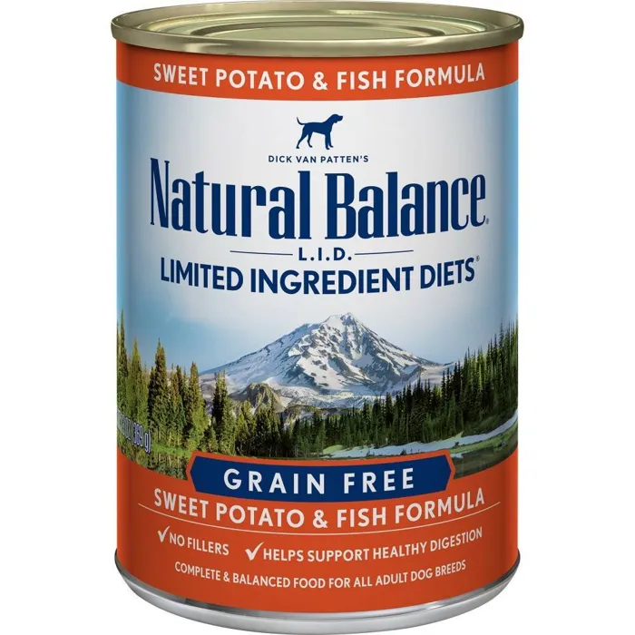 Limited Ingredient Fish And Sweet Potato Canned Food - 13oz