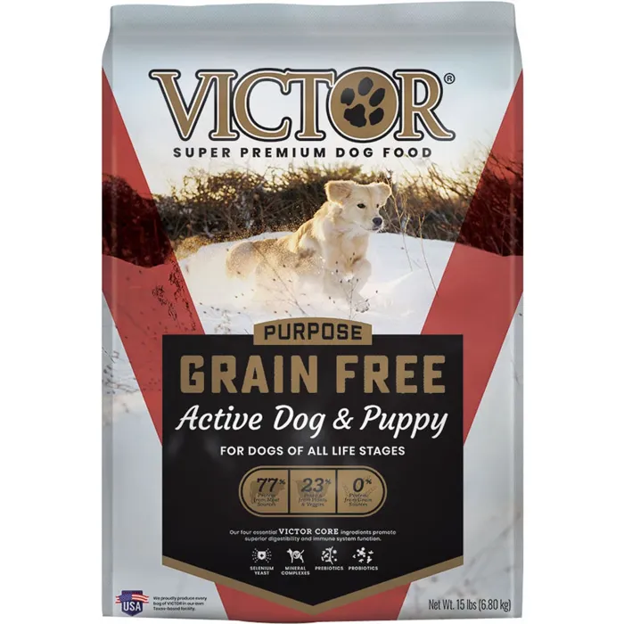 Victor 20# High Pro Plus Dog & Puppy Dry Food