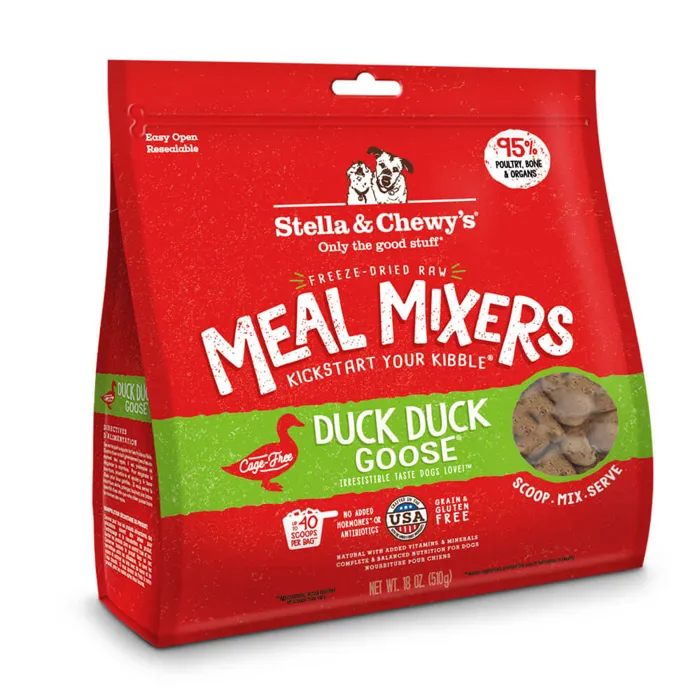 Stella & Chewy's Dog Fd Meal Mixers Duck 18 Oz