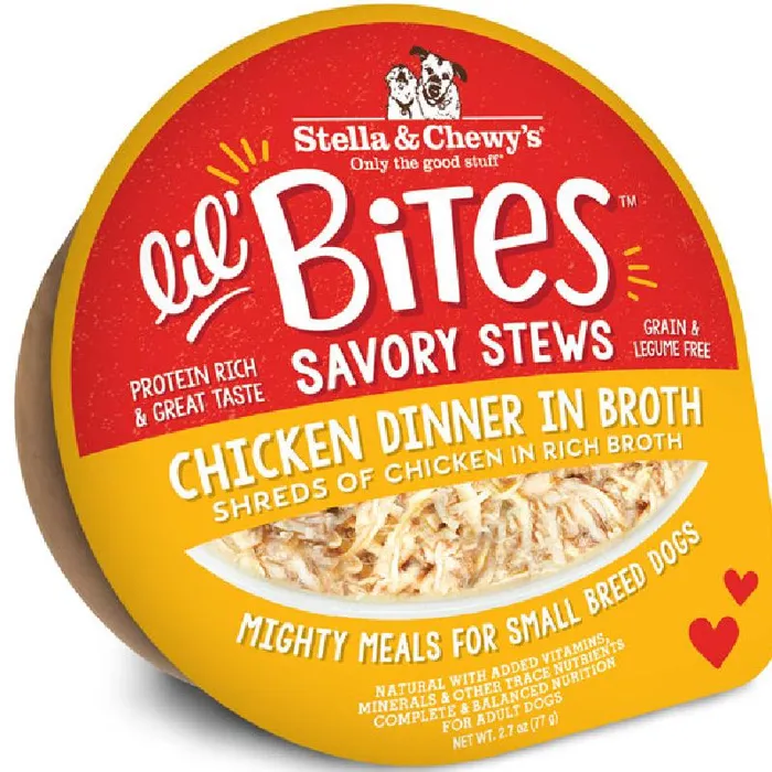 Stella & Chewy's Dog Lil Bites Ckn Stew 2.7-oz