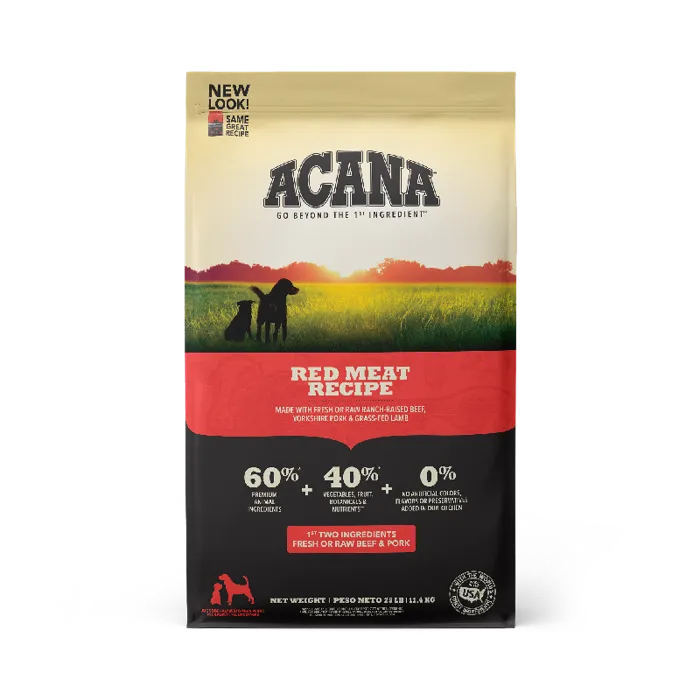 Acana Red Meat Grain-free Dry Dog Food 25-lb