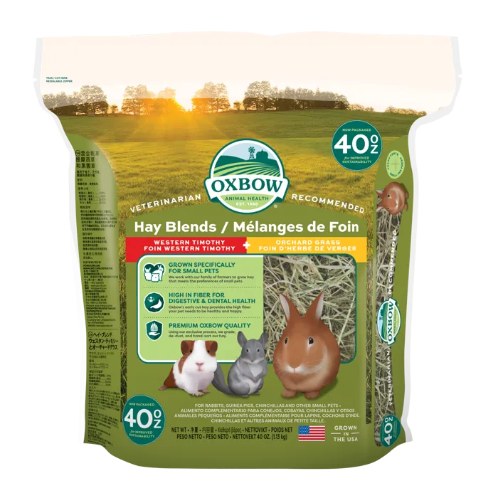 Hay Blend Timothy & Orchard Grass Hay - 90oz
