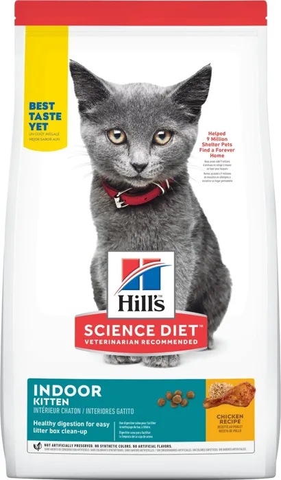 Indoor Kitten Dry Cat Food 3.5-lb