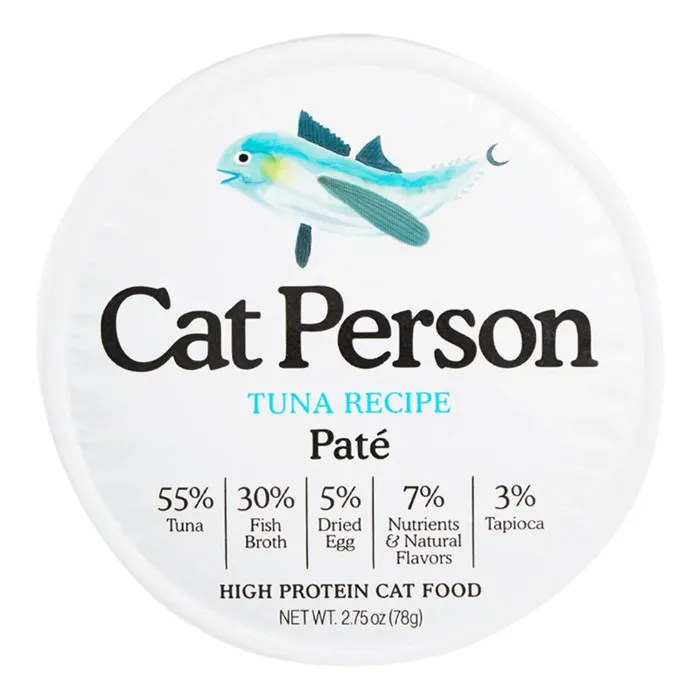 Weruva Cat Person Wet Pate Tuna Cup 2.75 Oz