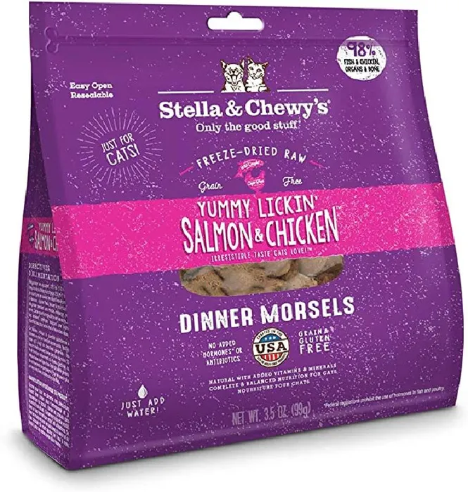 Freeze Dried Salmon Chicken - 3.5oz