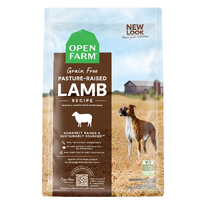 Open Farm Dog GF Lamb 4#