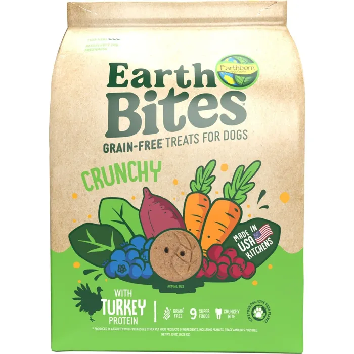 Holistic Earthbites Dog Turkey Flavor 10-oz