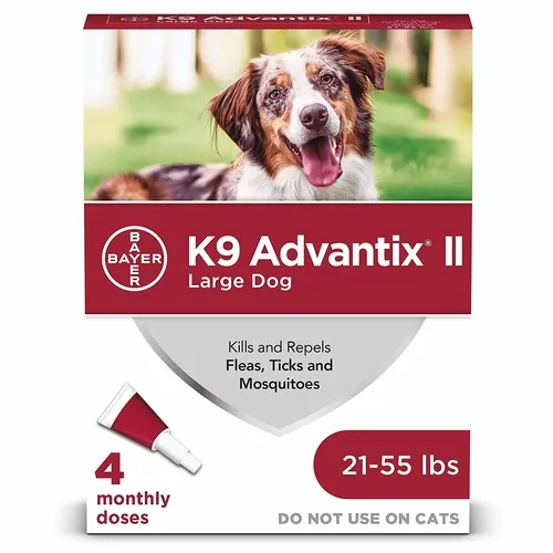 K9 Advantix Ii Dog Large 21-55 Lbs. 4 Pack