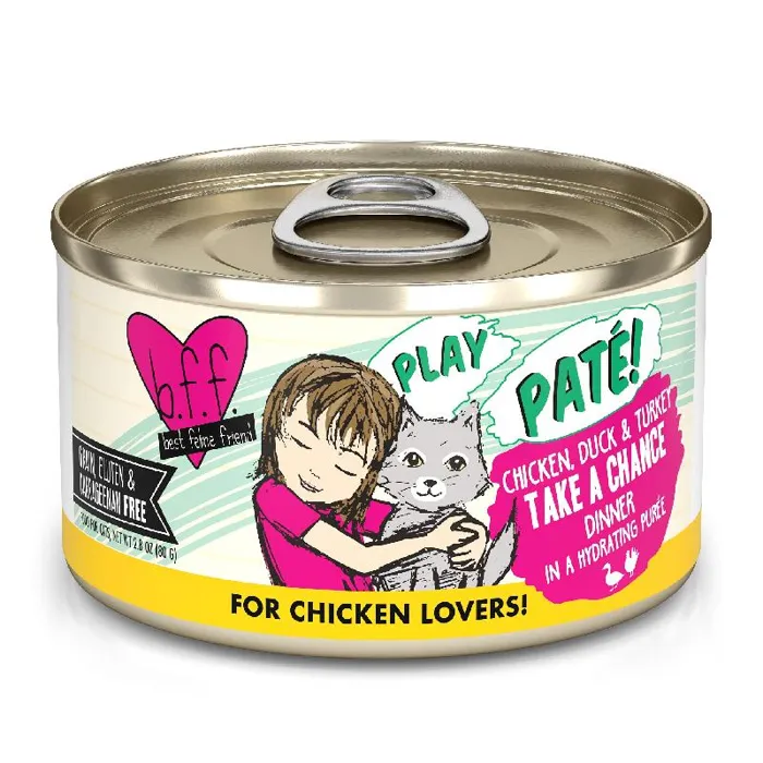 B.f.f.- Cat- Play Take A Chance Chicken- 5.5 Oz.