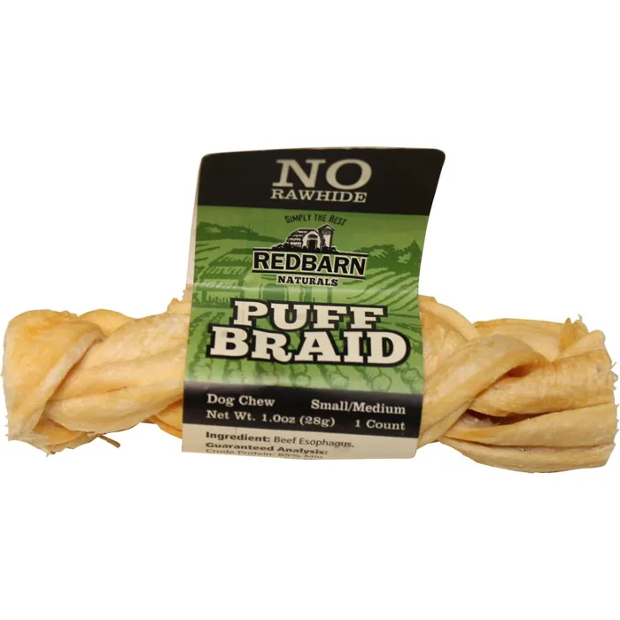 Redbarn Nat Chews Bf Puff Small/med