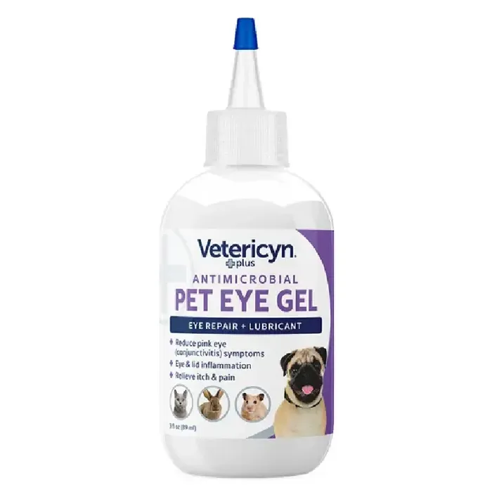 Vetericyn Plus Antimicrobial Eye Gel Animal 3 Oz