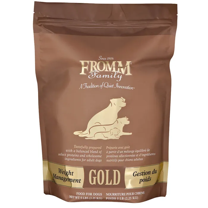 Fromm Weight Management Gold Dog Food 5-lb