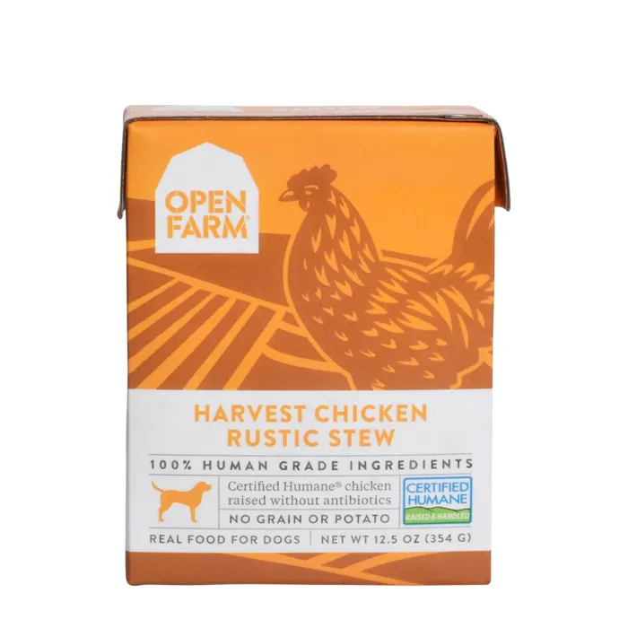 Harvest Chicken Recipe Rustic Stew Dog Food 12.5-oz 12-ct