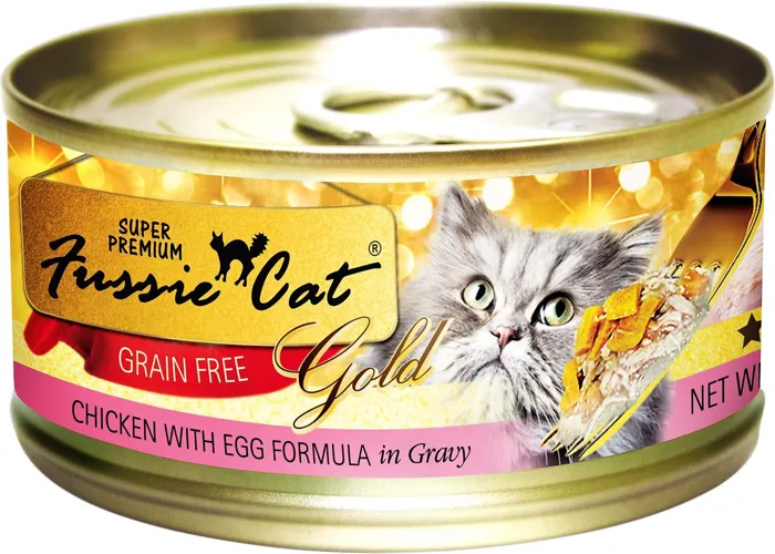 Super Premium Chicken With Egg Formula In Gravy Grain-free Canned Cat Food 2.8-oz