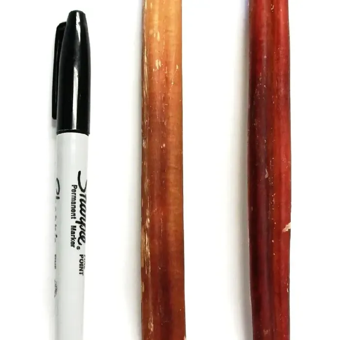 Natural Dog 6" Thick Bull Stick Odor Free