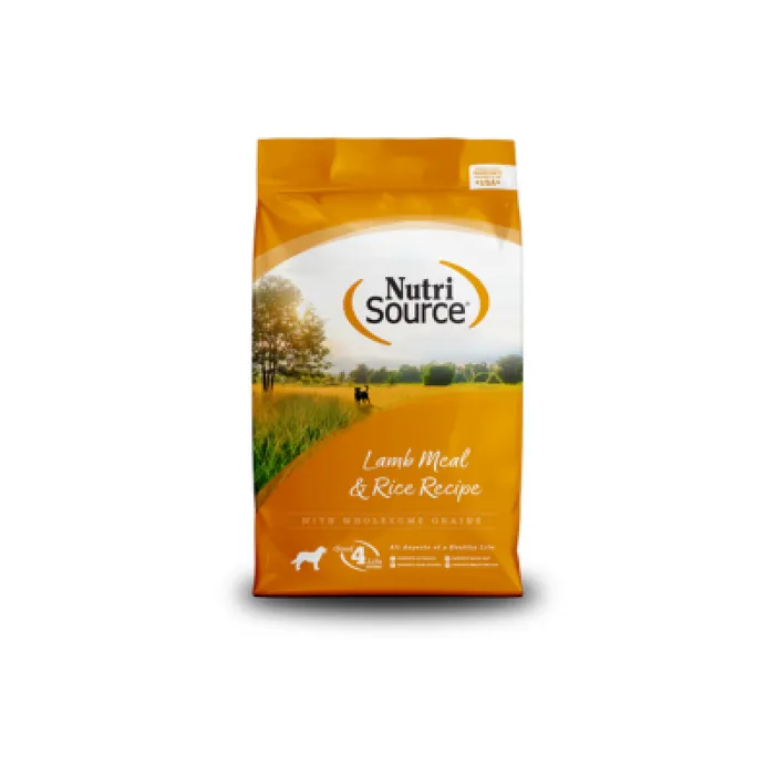 Nutrisource Dog Adult Lamb & Rice 4 Lb
