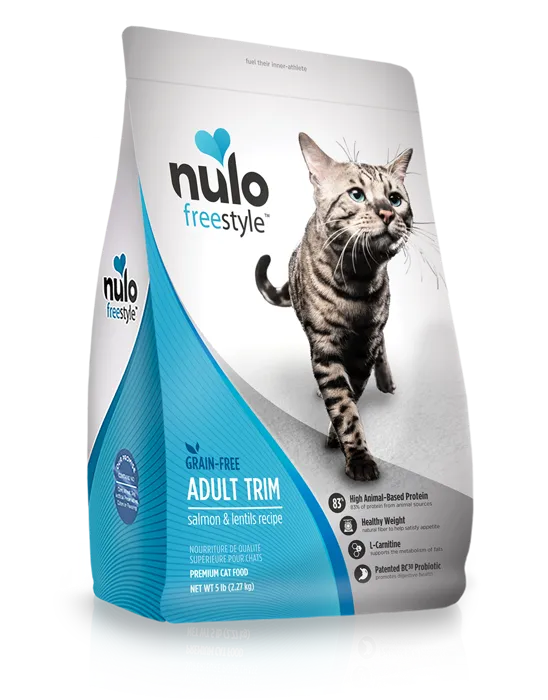 Freestyle Adult Trim Grain Free Salmon & Lentils Dry Cat Food 5-lb