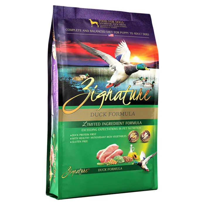 Grain Free Duck Recipe Dry Dog Food 13.5-lb