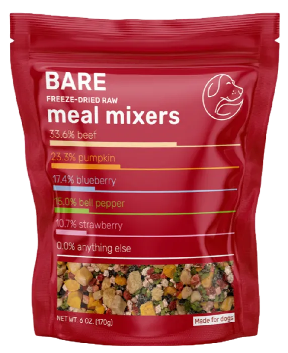 Bare Naked FD Meal Mixer Beef 6oz