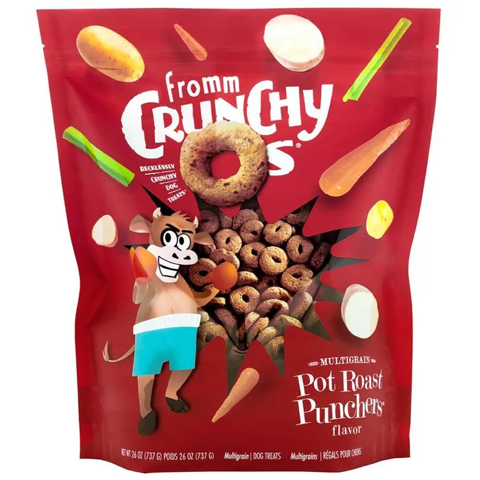 Fromm Treat Crunchy O Pot Roast Punchers 26-oz