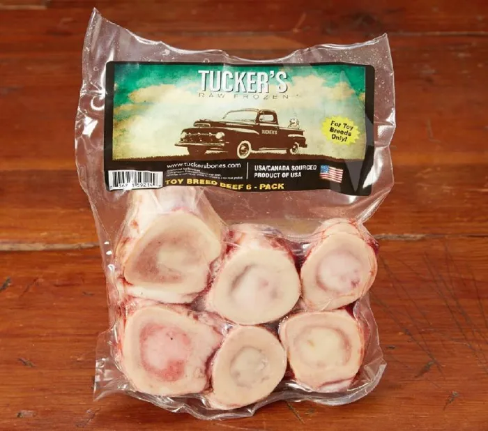 Tucker's Raw Frzn Bf Bones Food For Toy Breed Dogs, 6-pack