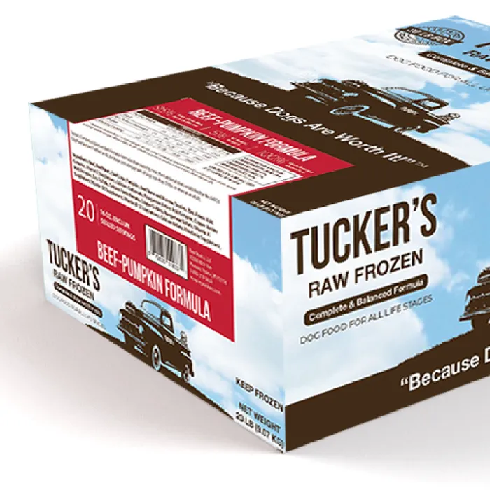 Tucker's Raw Beef & Pumpkin 20-lb