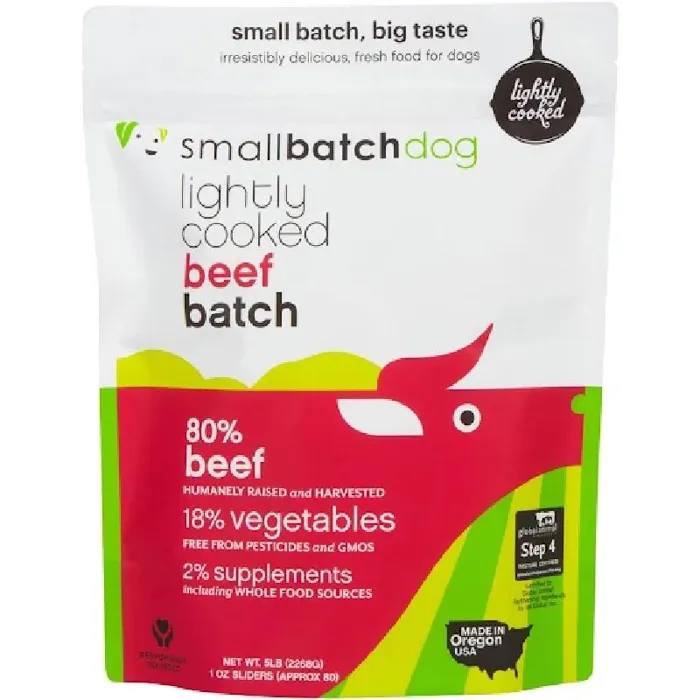 Small Batch Beef Lightly Cooked Frozen Sliders 5-lb