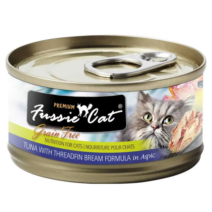 Premium Tuna With Threadfin Bream Formula In Aspic Grain-free Canned Cat Food 2.82-oz
