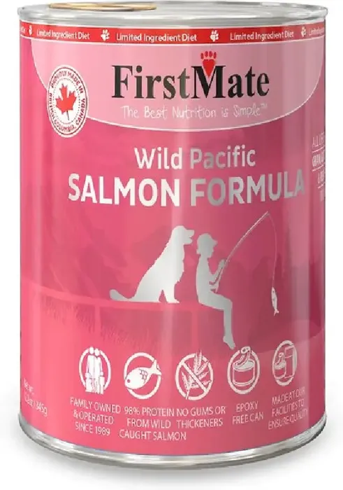 Firstmate Dog Can Grain Free Salmon 12.2 Oz