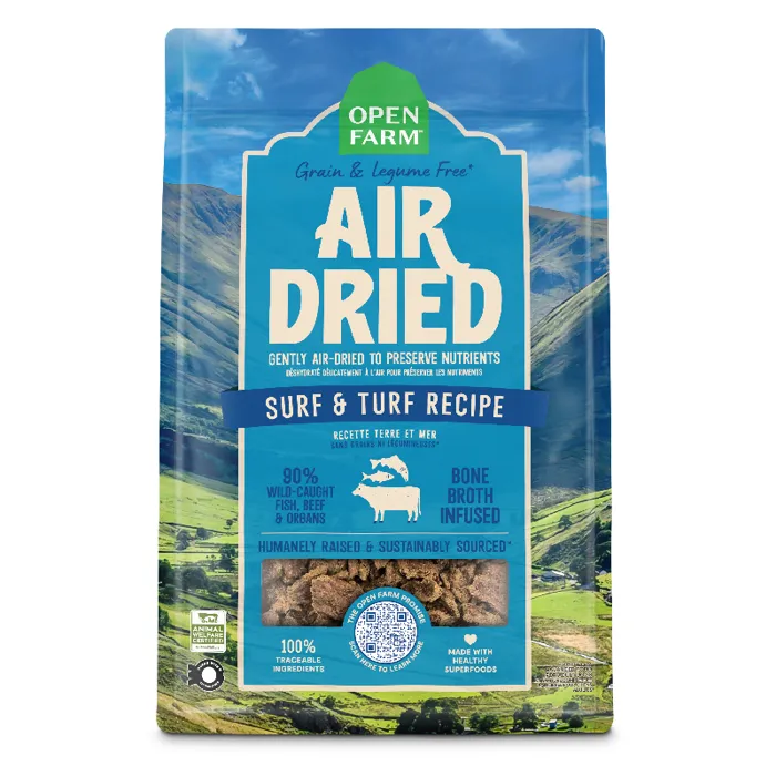 Open Farm Dog Surf Turf Air Dried 2lb 8=cs