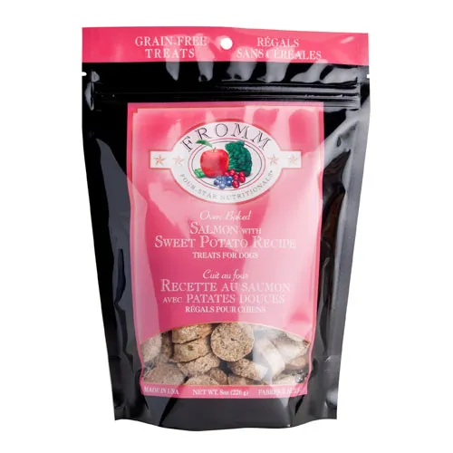 Fromm Four Star Treats Salmon Sweet Potato, 8-oz