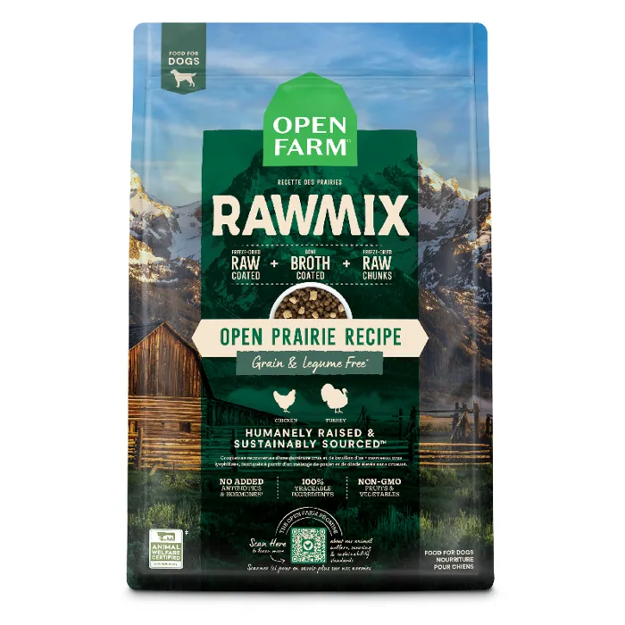 Open Farm Dog Rawmix Grain Free Open Prairie 3.5 Lb