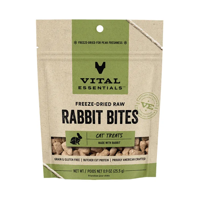 Vital Essentials Cat Freeze Dried Rabbit 0.9 Oz