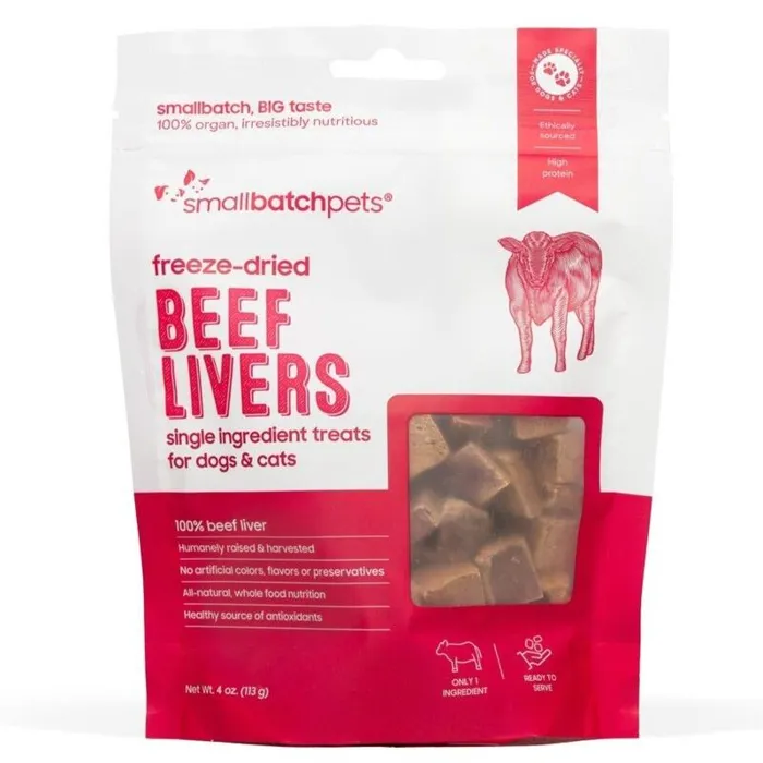 Smallbatch Treats FD Beef Liver 4oz