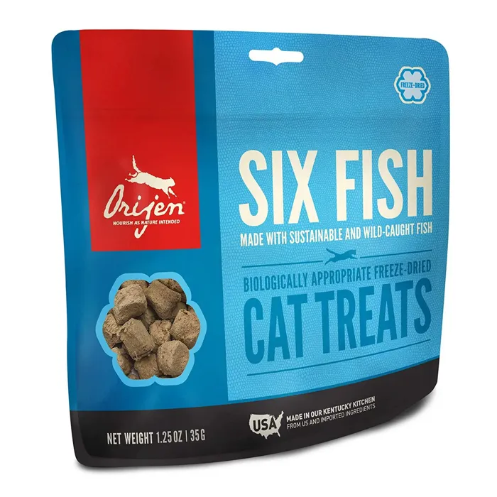 Orijen Cat Freeze Dried Six Fish Treat 1.25-oz