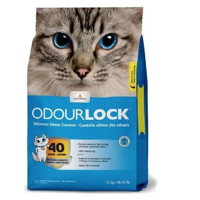 Intersand Odor Lock Unscented Cat Litter 25-lb