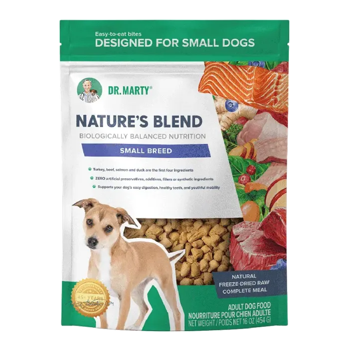 Dr. Marty's Nature's Blend Fd Small Breed 48-oz