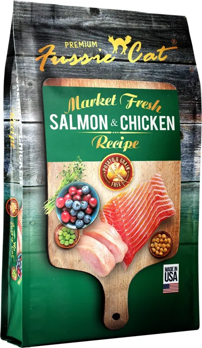 Fussie Cat Market Fresh Salmon Chicken 3.5 Lb