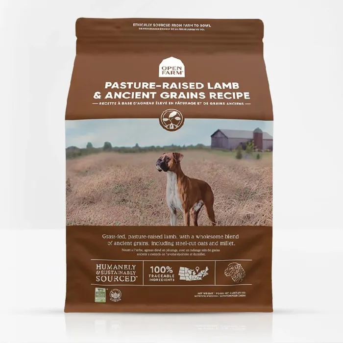 Open Farm Dog Dry Pasture Raised Lamb With Ancient Grains 4-lb