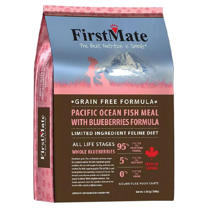 First Mate Cat Ocean Fish With Blueberries 3.96-lb