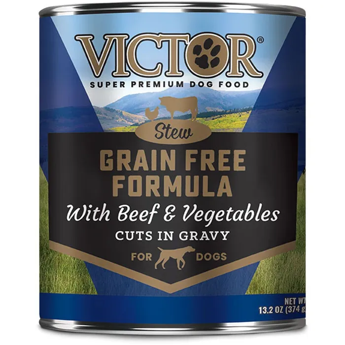 Victor Gf Cuts Beef Veg 12/13oz
