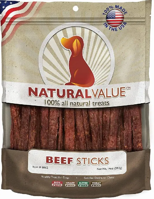 Natural Value Beef Sticks 14 Oz