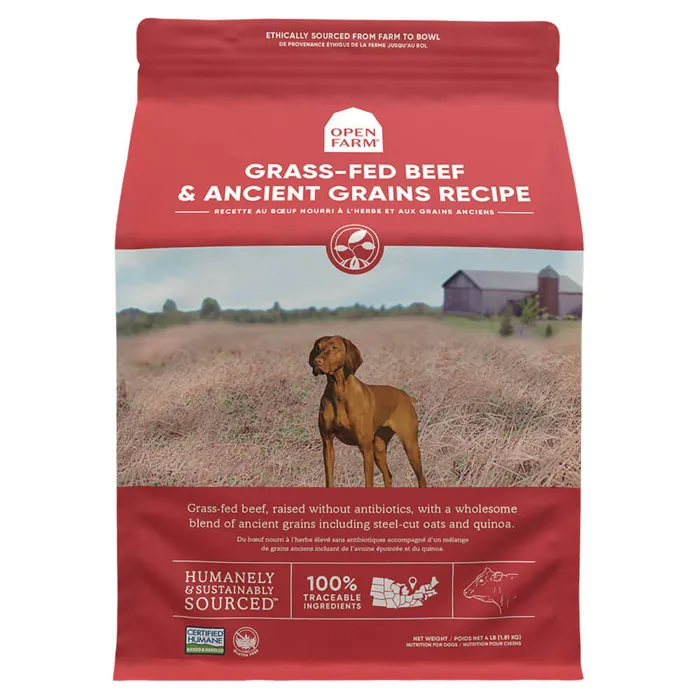 Open Farm Ancient Grains Dry Bf 4-lb