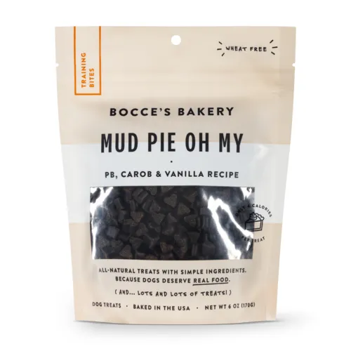 Bocce’s Bakery Dog Treats Training Bites - Mud Pie Oh My - 6-oz