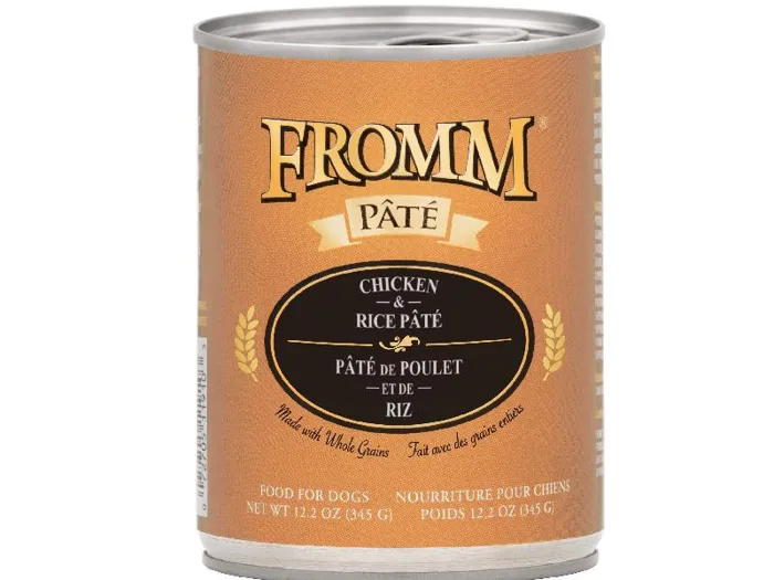 Fromm Gold Can Dog Chicken & Rice Pate 12.2 Oz