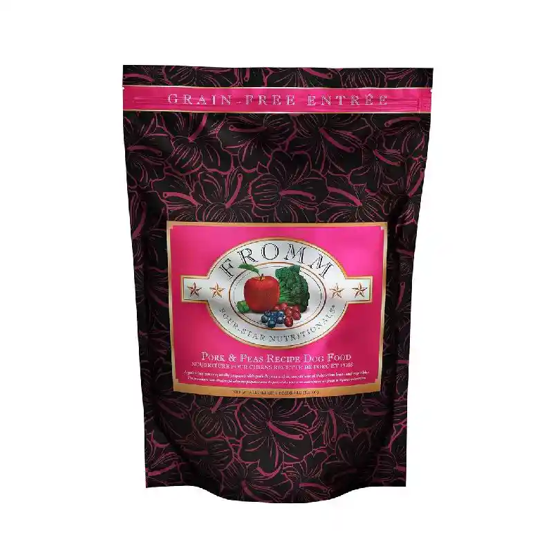 Four Star Grain Free Pork & Peas Dry Dog Food 12-lb