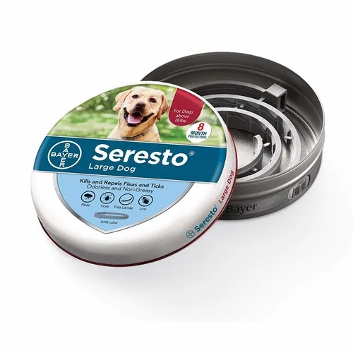 Bayer Seresto Large Dog Flea & Tick Collar Over 18-lb